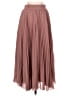 Lands' End 100% Polyester Brown Tan Formal Skirt Size XS - photo 2