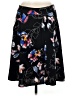 Renee C. Floral Black Casual Skirt Size M - photo 2