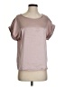 Unbranded 100% Polyester Pink Short Sleeve Blouse Size S - photo 1