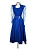 Assorted Brands 100% Cotton Blue Cocktail Dress Size 7 - 9 - photo 1