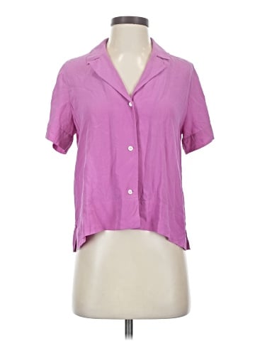 Everlane Short Sleeve Silk Top (view 1)