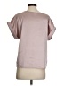 Unbranded 100% Polyester Pink Short Sleeve Blouse Size S - photo 2
