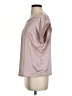 Unbranded 100% Polyester Pink Short Sleeve Blouse Size S - photo 5