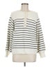 Unbranded Stripes Ivory Pullover Sweater Size M - photo 1