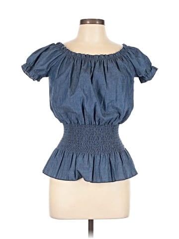Fashion Magazine Short Sleeve Top (view 1)