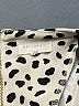 MELLODAY Animal Print Ivory Short Sleeve Blouse Size M - photo 7