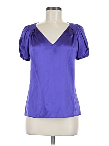 ETRO Short Sleeve Silk Top (view 1)