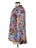 Hazel 100% Polyester Floral Blue 3/4 Sleeve Blouse Size XL - photo 5