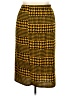 Assorted Brands Houndstooth Yellow Casual Skirt Size 3X - photo 1