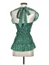 Shein 100% Polyester Green Short Sleeve Top Size 4 - photo 2
