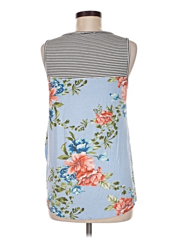 Pink Clover Sleeveless T-Shirt (view 2)