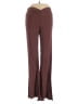Volcom Chevron-herringbone Burgundy Casual Pants Size XS - photo 1