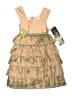 C'est Chouette 100% Polyester Tan Dress 18-24 MO / 24 MO - photo 1