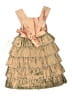 C'est Chouette 100% Polyester Tan Dress 18-24 MO / 24 MO - photo 2