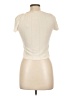 Wild Skye Ivory Short Sleeve Turtleneck Size L - photo 2