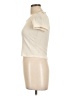 Wild Skye Ivory Short Sleeve Turtleneck Size L - photo 5