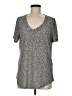 Athleta Gray Short Sleeve Top Size M - photo 1