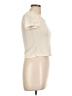 Wild Skye Ivory Short Sleeve Turtleneck Size L - photo 4