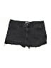 H&M Black Denim Shorts Size 14 - photo 1