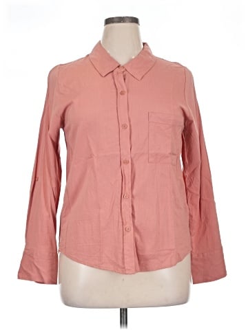 Splendid Long Sleeve Button-Down Shirt (view 1)