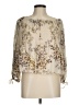 Wilfred 100% Polyester Gold 3/4 Sleeve Blouse Size M - photo 1