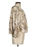 Wilfred 100% Polyester Gold 3/4 Sleeve Blouse Size M - photo 4