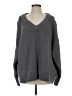 Free People Solid Gray Pullover Sweater Size S - photo 1