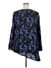 Avenue 100% Polyester Blue 3/4 Sleeve Blouse Size 18 Plus - photo 2