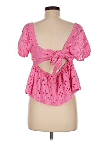 Altar'd State Short Sleeve Blouse (view 2)