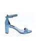 Nine West Color Block Blue Sandals Size 7 1/2 - photo 1