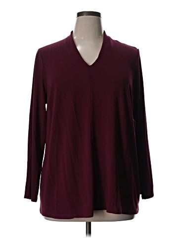 Liz Claiborne Long Sleeve Blouse (view 1)