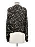 Hippie Rose Black Long Sleeve Blouse Size XS - photo 2
