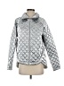 Athleta 100% Nylon Metallic Silver Jacket Size S - photo 1