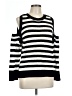 Rag & Bone/JEAN 100% Cotton Stripes Black Pullover Sweater Size L - photo 1