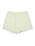 Zara Green Denim Shorts Size 6 - photo 2