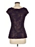 Frank Lyman Design Purple Short Sleeve Top Size 8 - photo 2