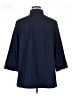 Chico's Solid Blue 3/4 Sleeve Button-Down Shirt Size XL - photo 2