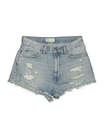 Zara Denim Shorts (view 1)