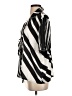 SNDYS. Stripes Black Short Sleeve Blouse Size S - photo 5