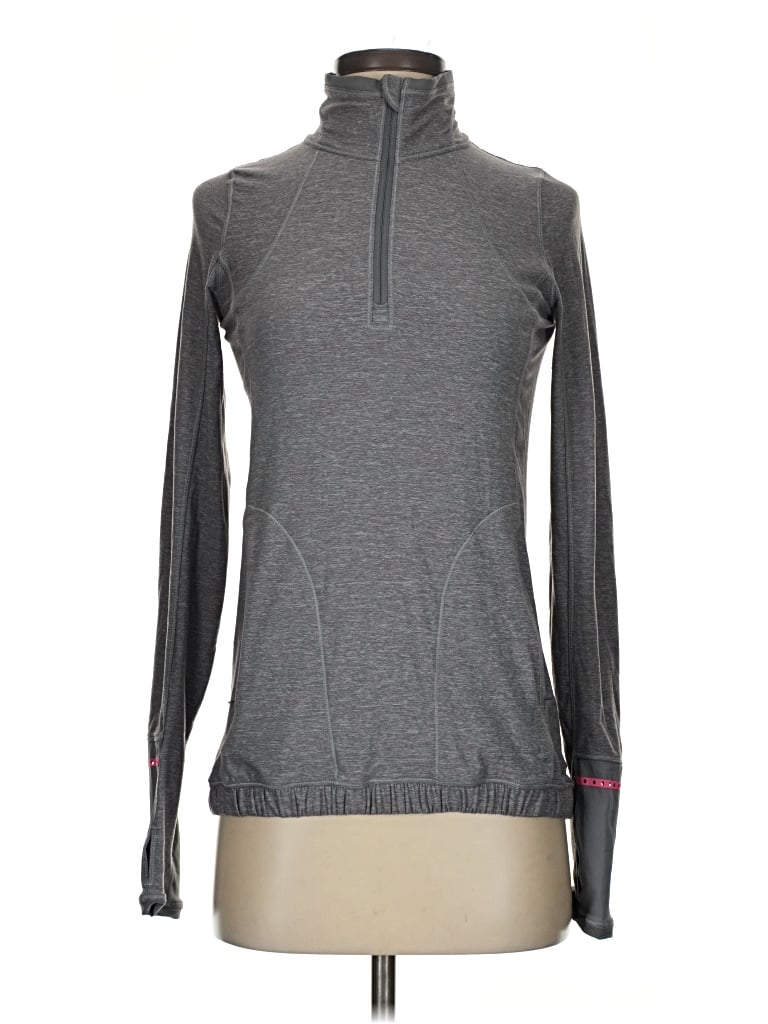 Pre-owned Lululemon Athletica Pullover Sweater In Gray
