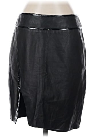 Helmut Lang Leather Skirt (view 1)
