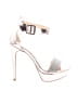 Qupid Silver Sandals Size 6 - photo 1