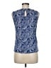 Magnolia Grace Blue Sleeveless Blouse Size M - photo 2