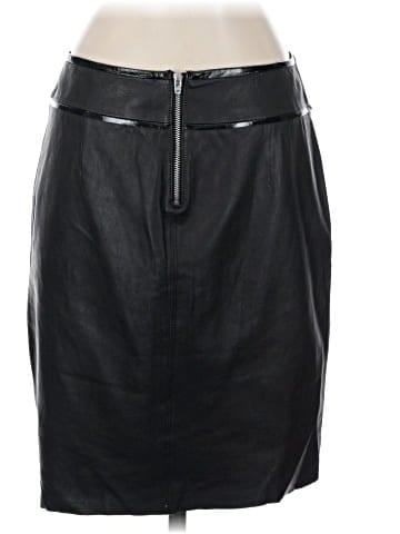 Helmut Lang Leather Skirt (view 2)