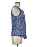 Magnolia Grace Blue Sleeveless Blouse Size M - photo 4