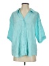 Nordstrom Rack Teal 3/4 Sleeve Blouse Size S - photo 1