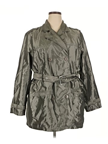 Buttons Trenchcoat (view 1)