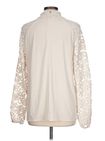 Susan Graver Long Sleeve Blouse (view 2)