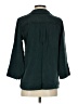 Haven Well Within Teal 3/4 Sleeve Button-Down Shirt Size S - photo 2