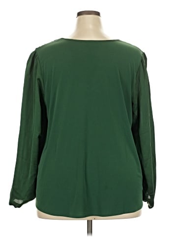 Lane Bryant 3/4 Sleeve Blouse (view 2)